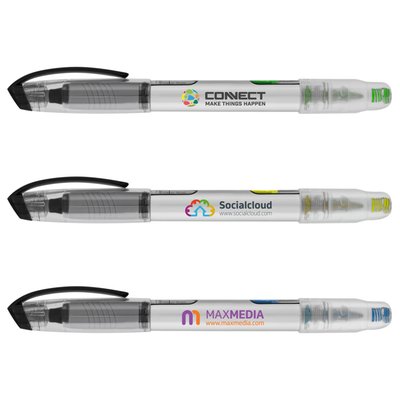 Iriza Dual End Gel Pen with Highlighter - Family