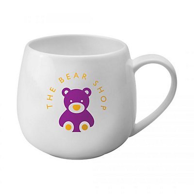 Tasse Hug en Porcelaine Bone China - Blanc