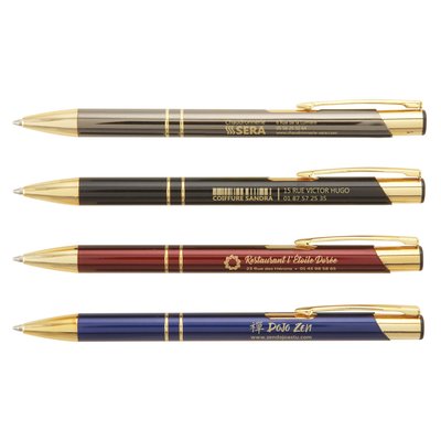 Stylo Paragon Finition Dorée - Famille