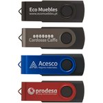 Usb De Metal Com Revestimento Em Borracha - Família