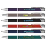 Stylo Paragon Soft Touch Logo Coloré - Famille