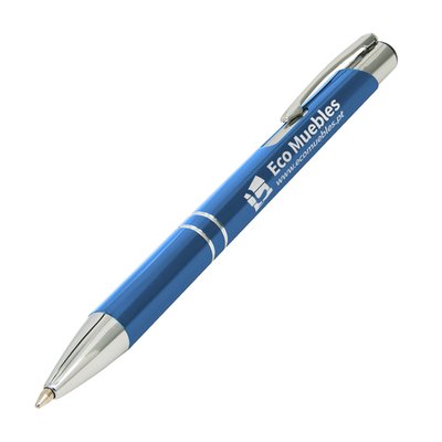 Caneta Paragon Gravada a Laser - Azul