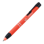Bolígrafo de tacto suave Stylus Eden - Naranja