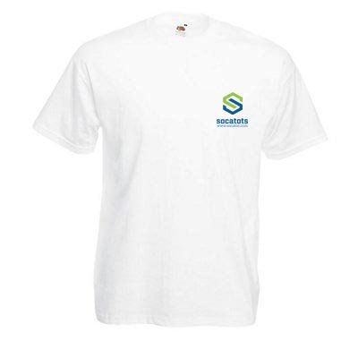 T-shirt Blanc Valueweight Fruit of the Loom® - Blanc