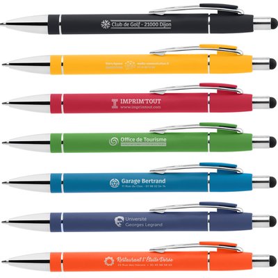 Stylo Ellis Soft Touch avec Stylet - Famille