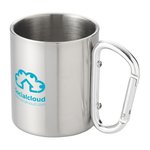 Alps thermosbeker met karabijnhaak - Zilver